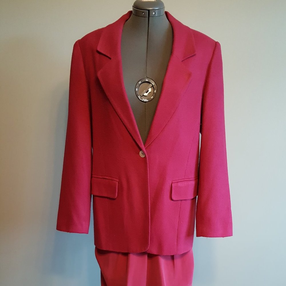 Canberry Silk Pant Suit